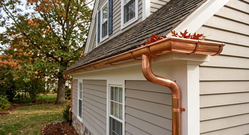 Benefits Of Copper Gutters For Residential Homes