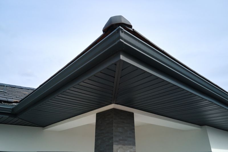 Commercial Galvanized Gutters Installation