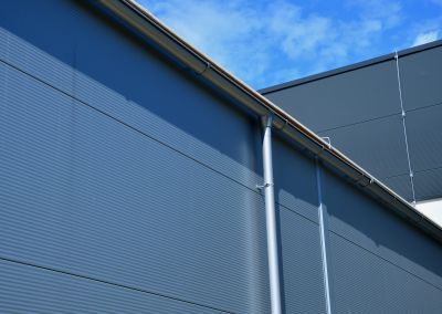 Commercial Galvanized Gutters Repair