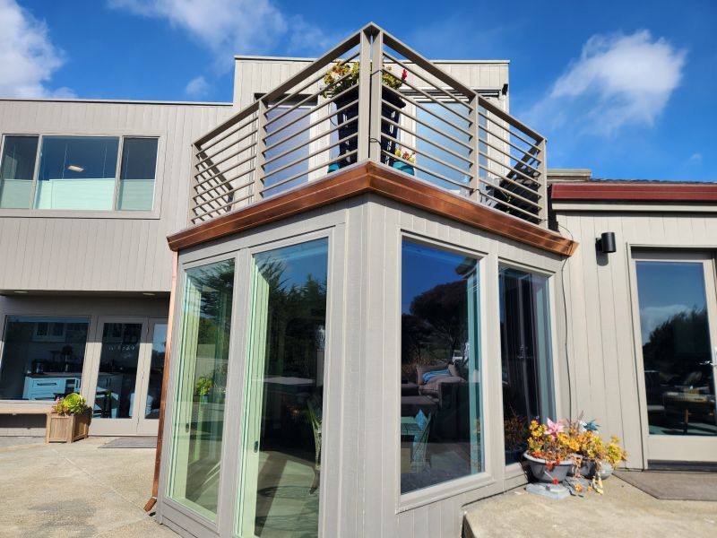 Commercial Galvanized Gutters Repair