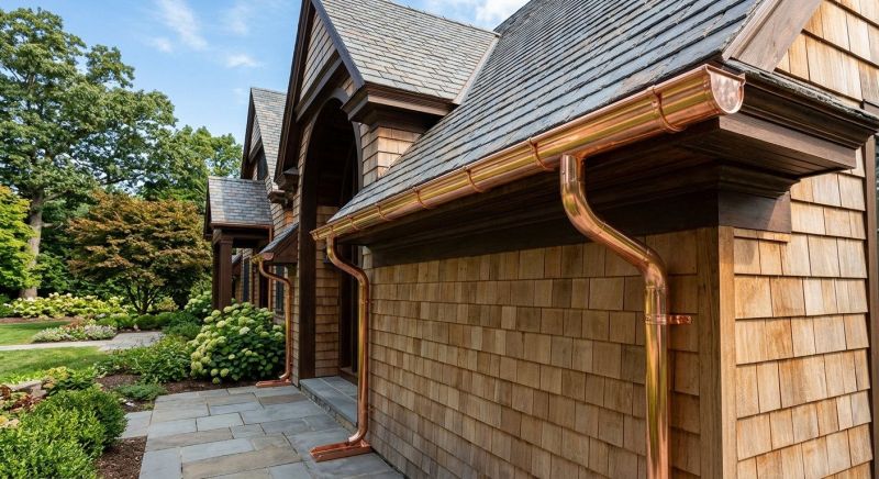 Copper Gutter Design Considerations For Commercial Buildings
