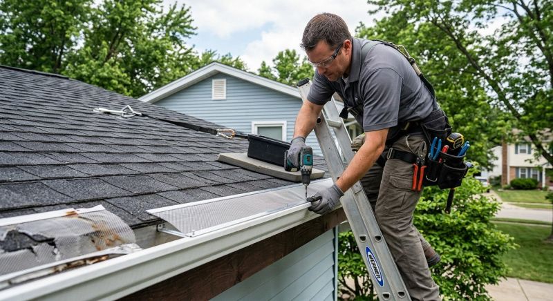 How Loose Gutter Covers Affect Water Drainage