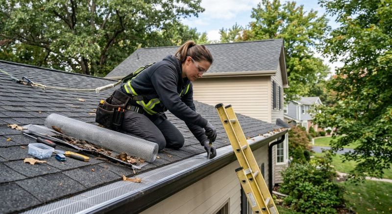 How Loose Gutter Covers Affect Water Drainage
