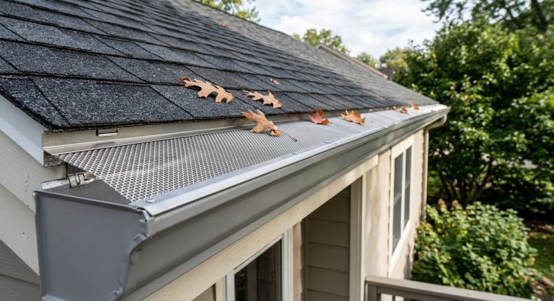 How Loose Gutter Covers Affect Water Drainage