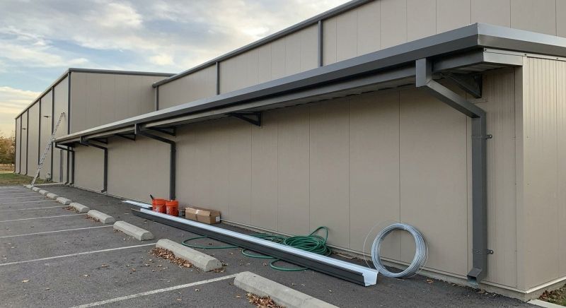 Metal Gutters Installation