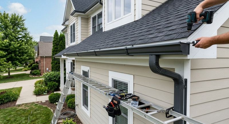 Metal Gutters Installation