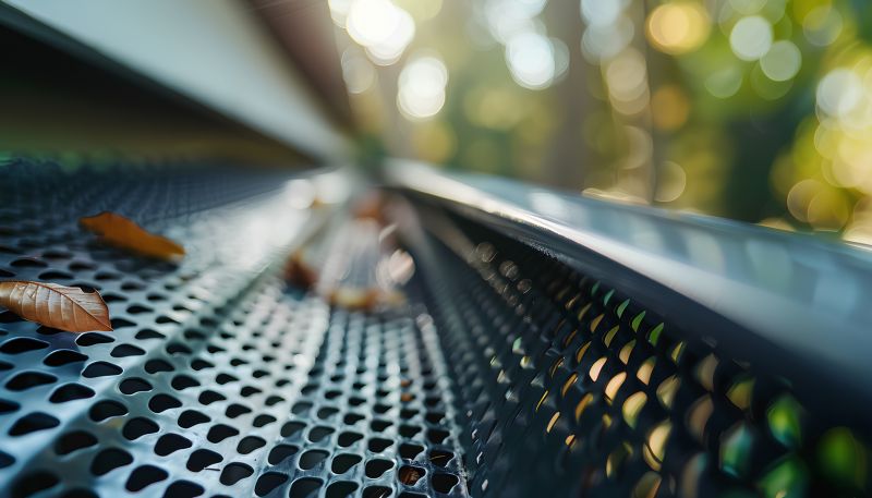 Residential Gutter Covers Installation