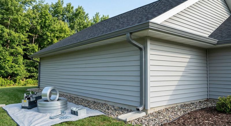 Seamless Gutters Replacement