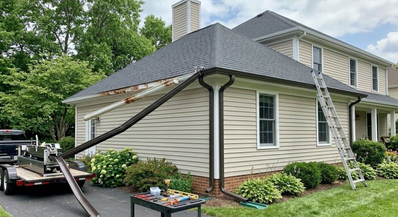 Seamless Gutters Replacement