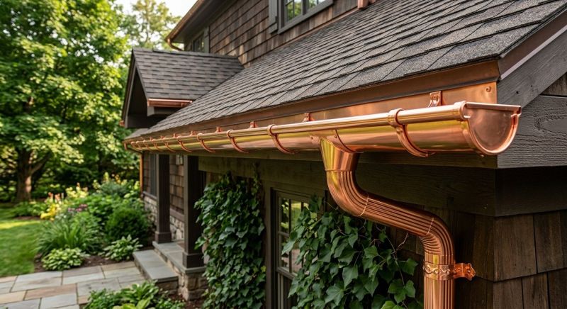 Why Copper Gutters Are Ideal For Commercial Properties